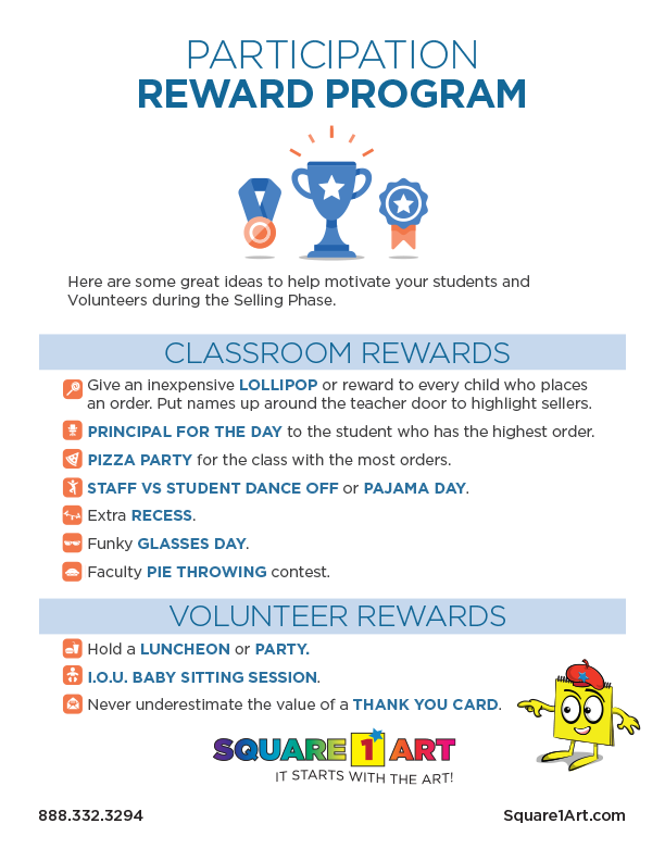 Square 1 Art - Reward Program